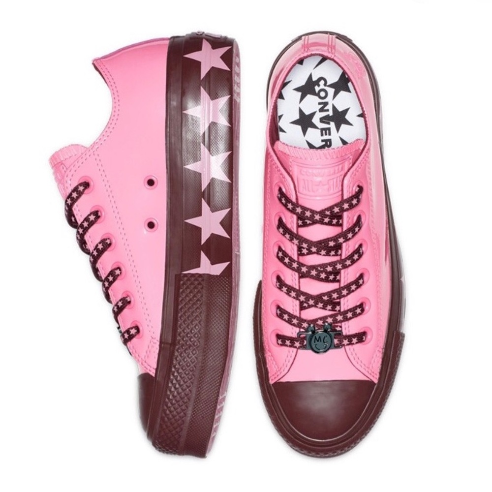 NEW 🤩 MILEY X CONVERSE LIFT PATENT ALLSTAR